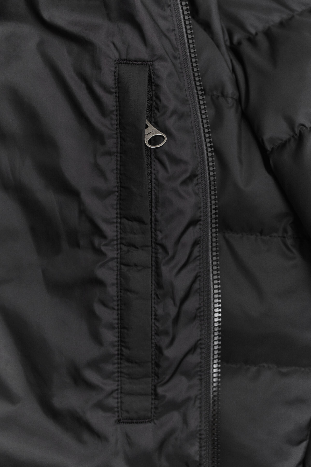 Light Down Jacket — BLACK