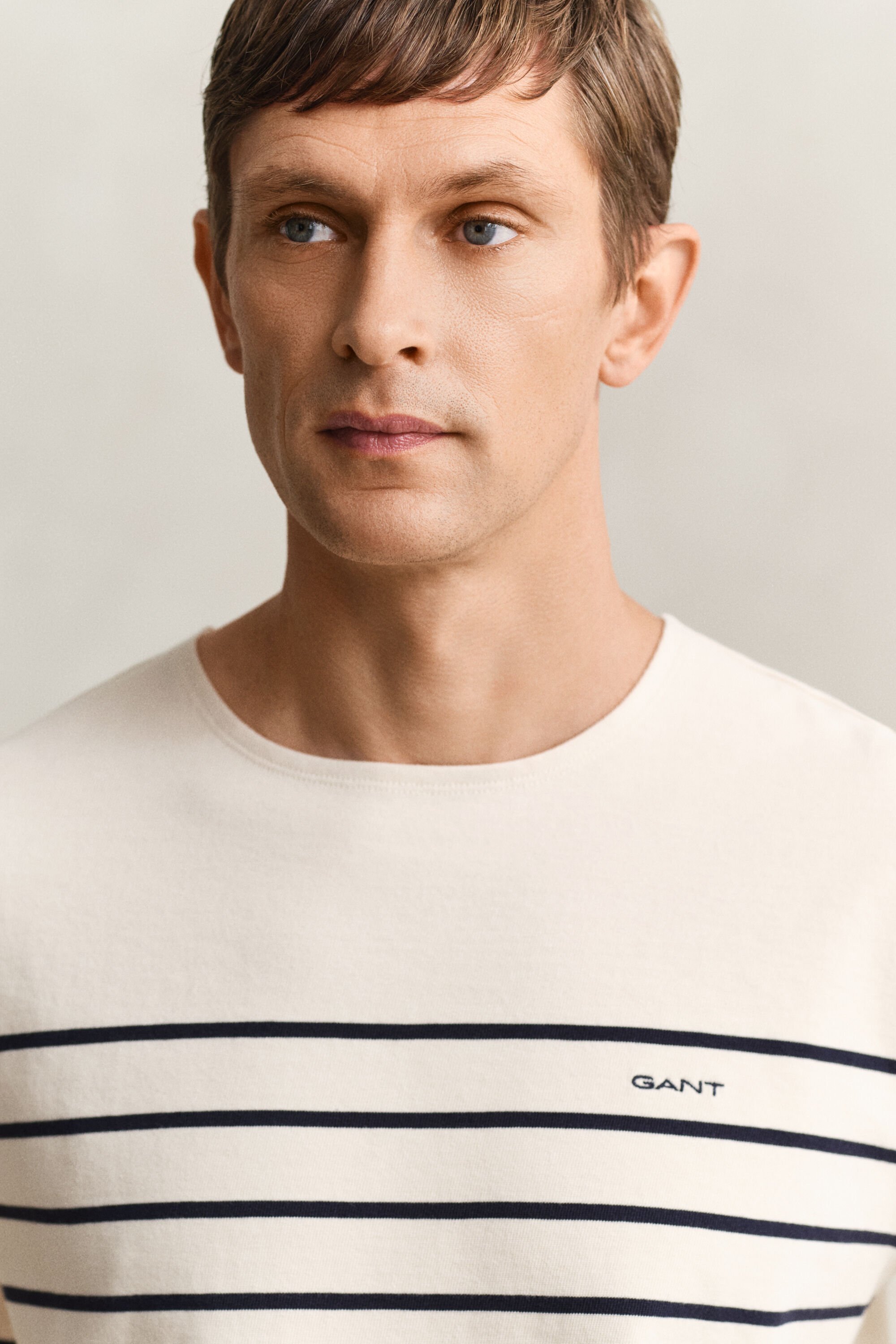 Placed Stripe T-Shirt