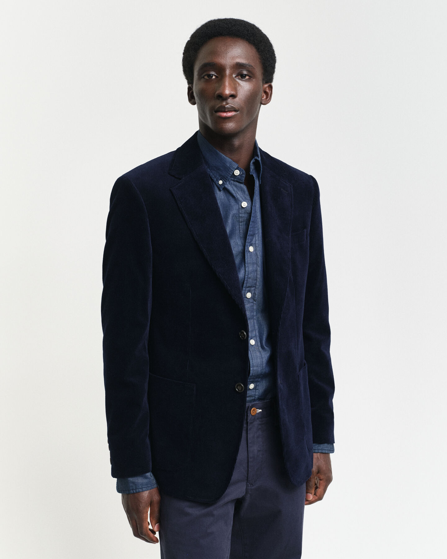 Slim Fit Corduroy Suit Jacket