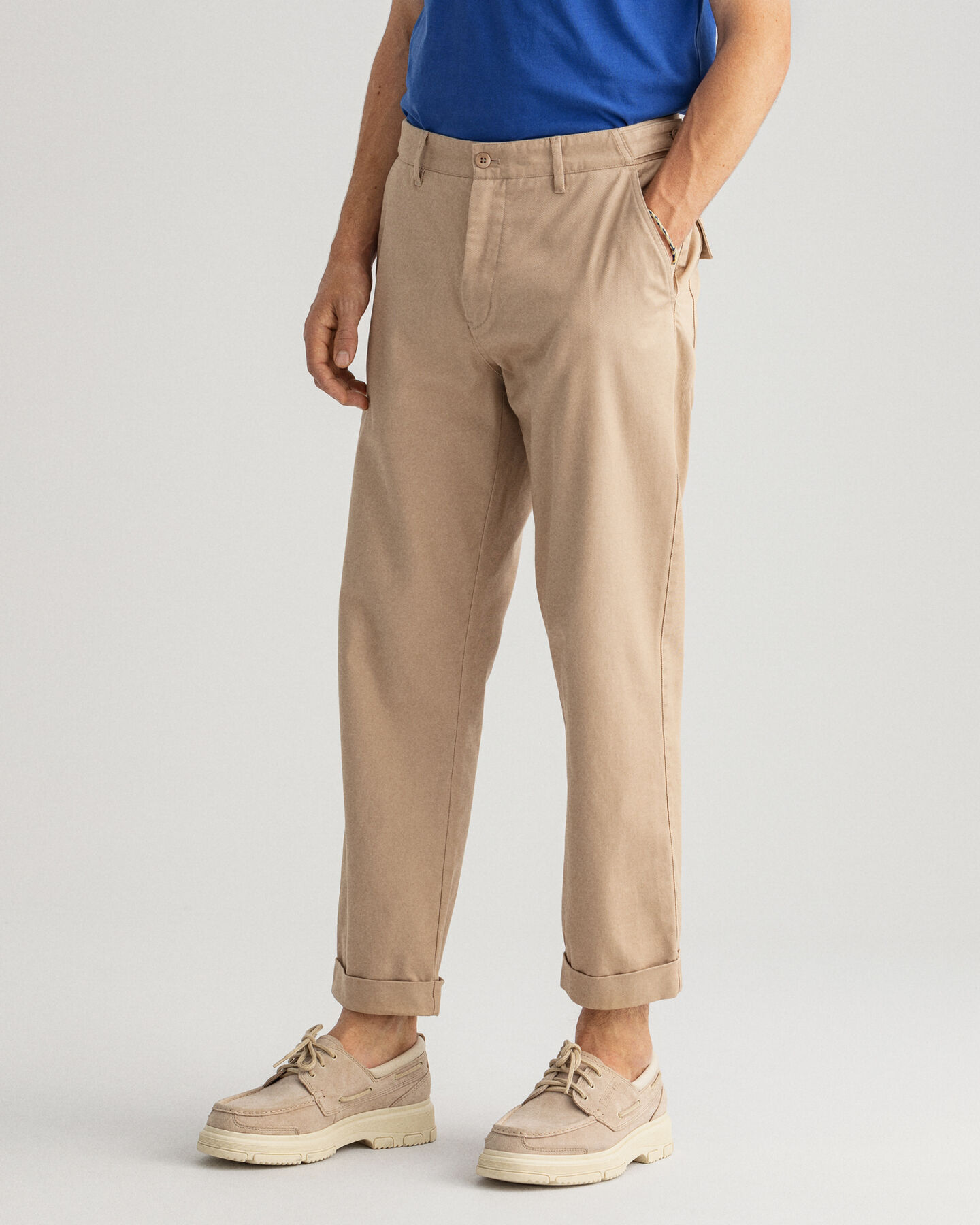 Tapered Cotton Chinos