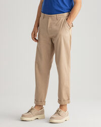 Tapered Cotton Chinos