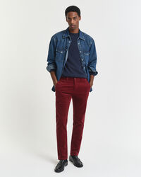 Slim Fit Corduroy Chinos