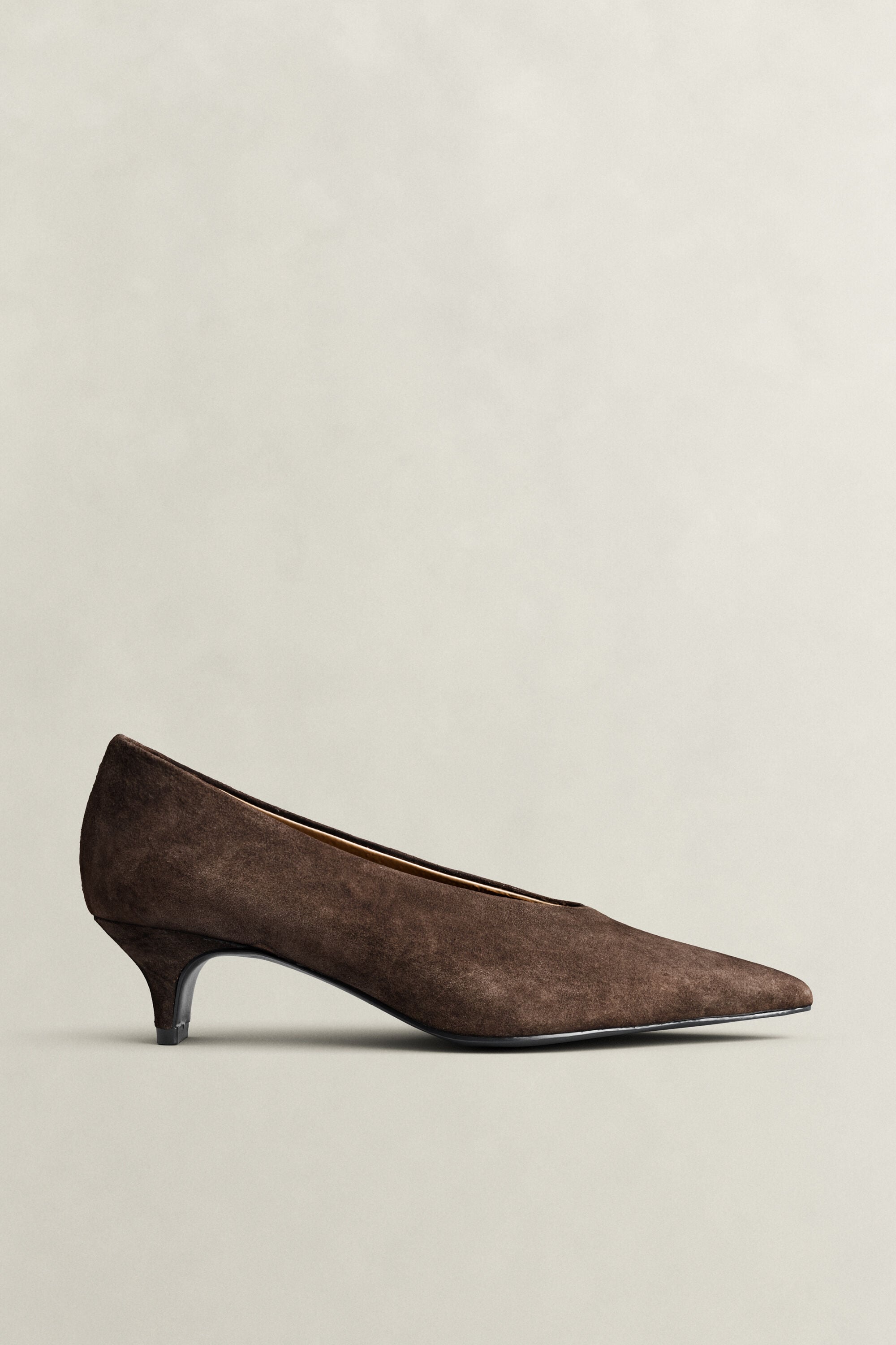 Tillbye Pointed Suede Heels