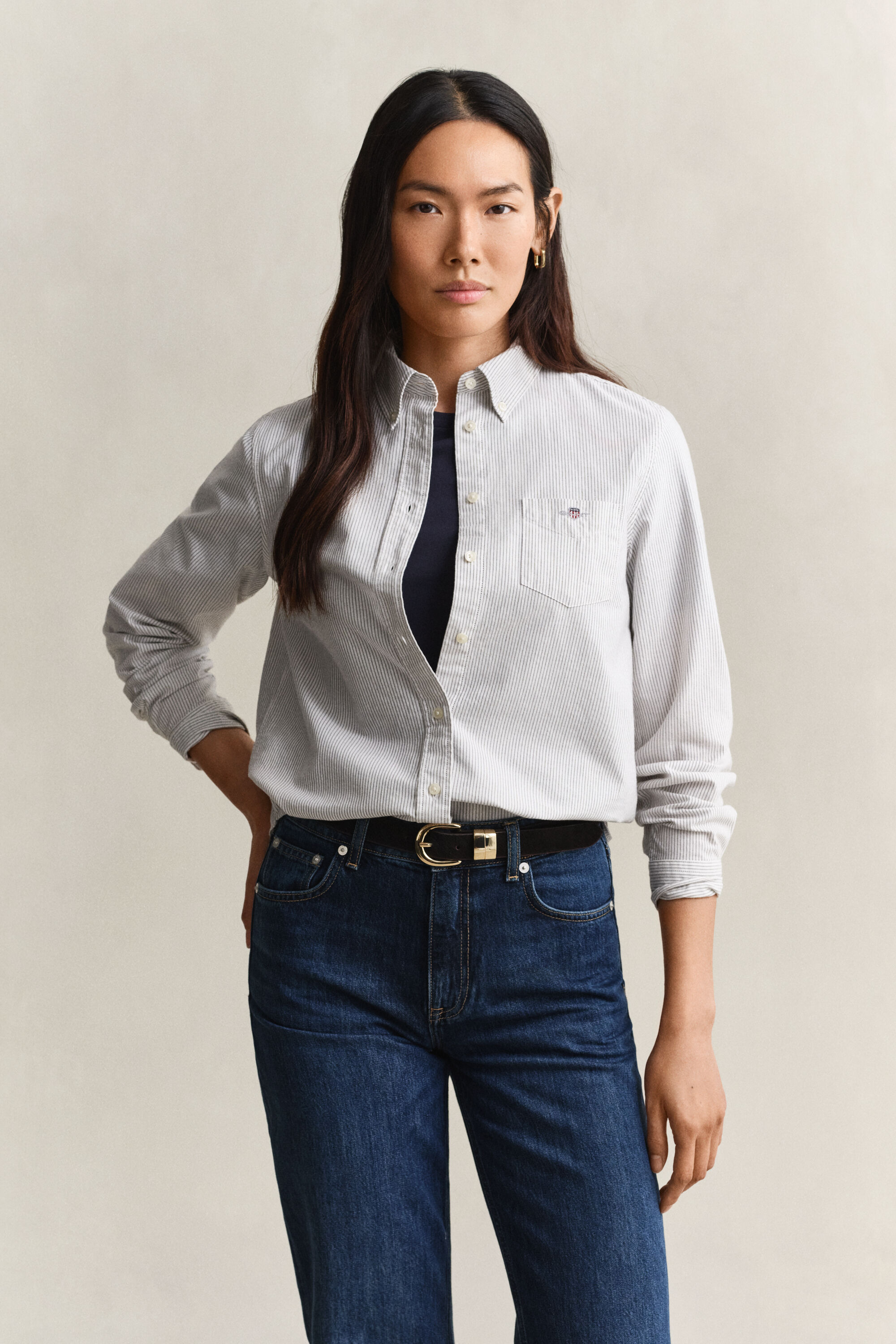 Striped Classic Oxford Shirt