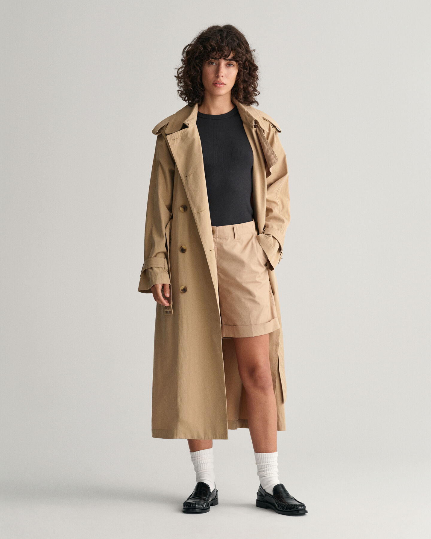 Relaxed Fit Lightweight Chino Shorts