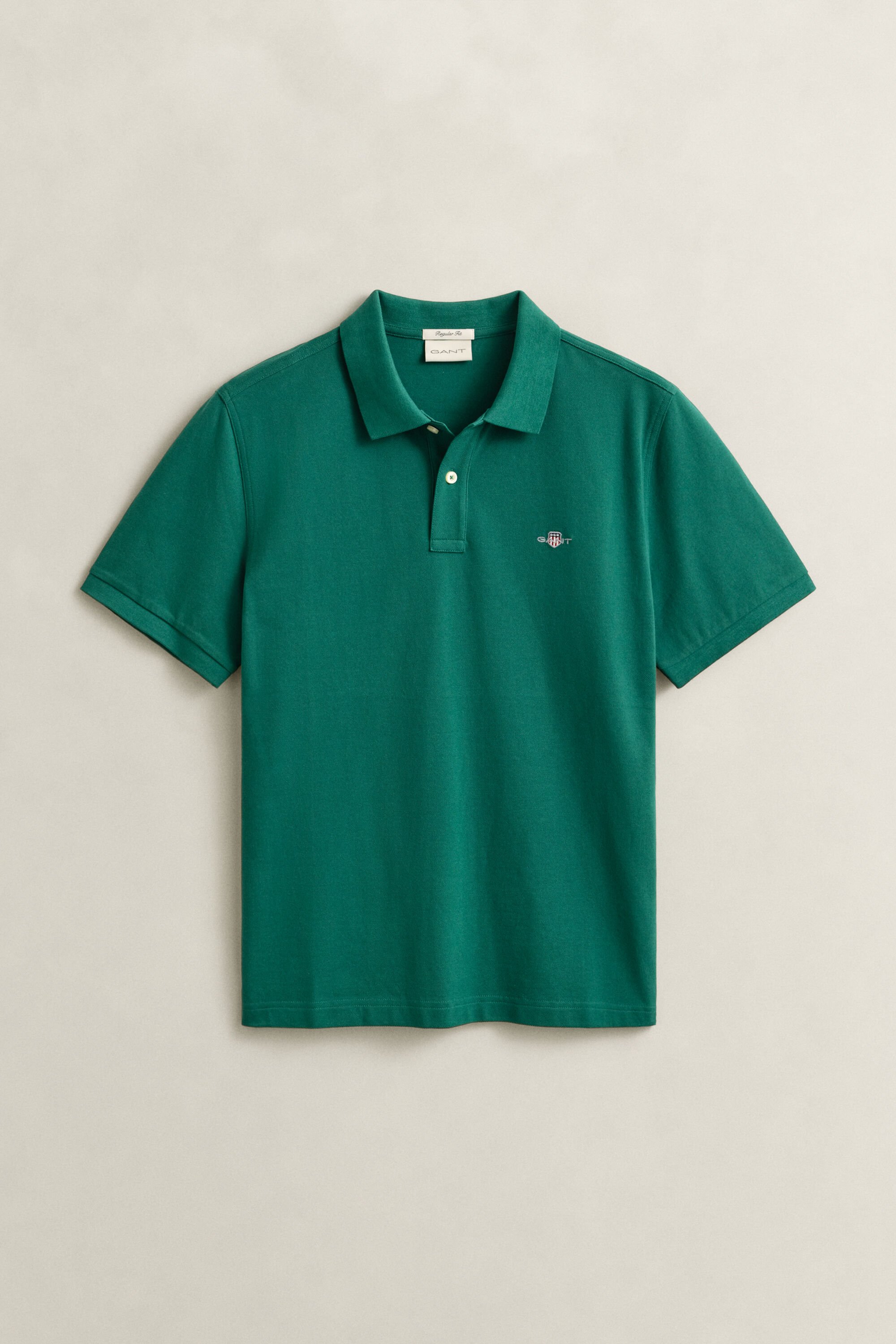 Regular Fit Shield Piqué Polo Shirt