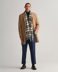 Classic Tailored Fit Wool Topcoat