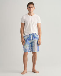 Oxford Stripe Pajama Shorts