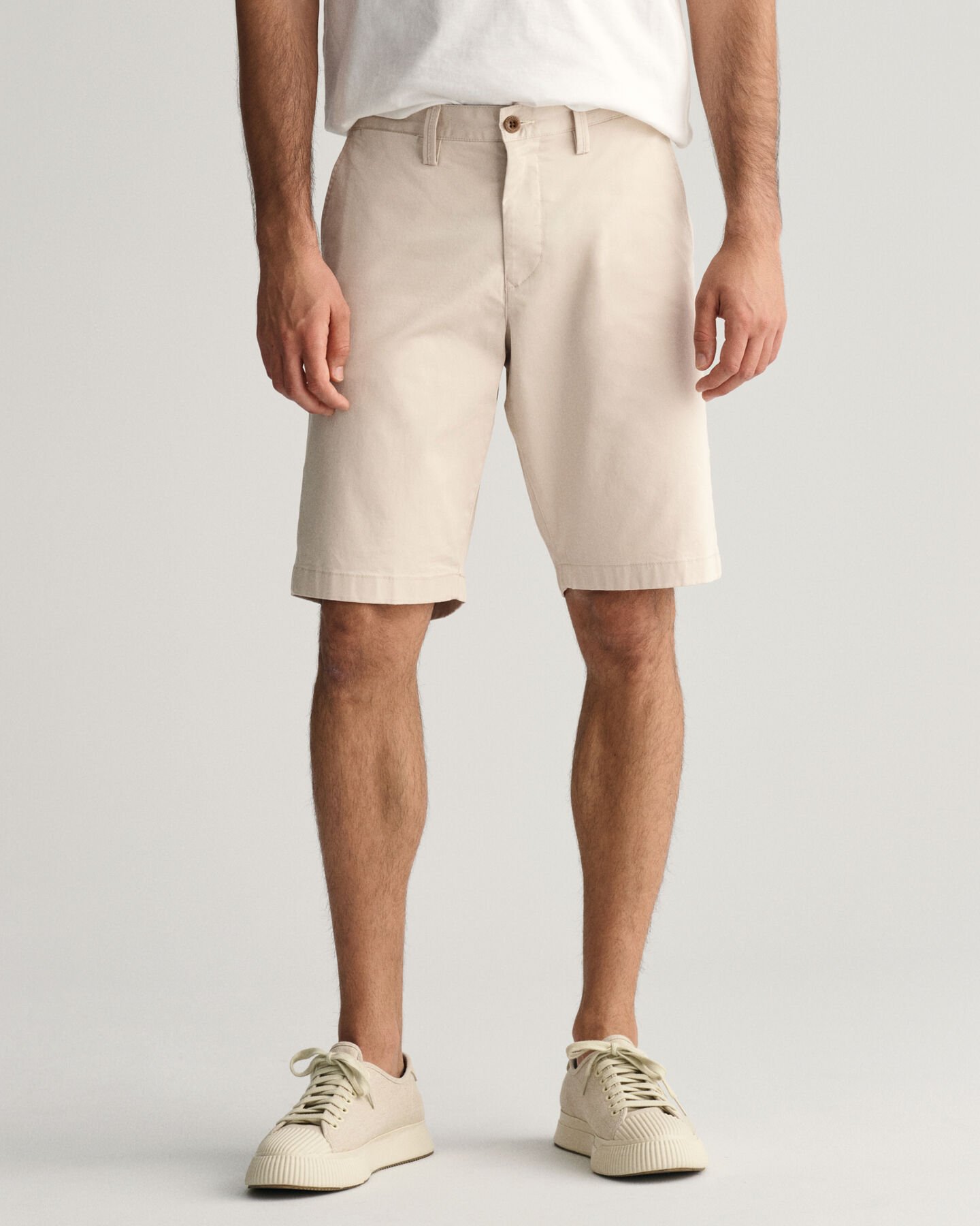 Relaxed Fit Twill Shorts