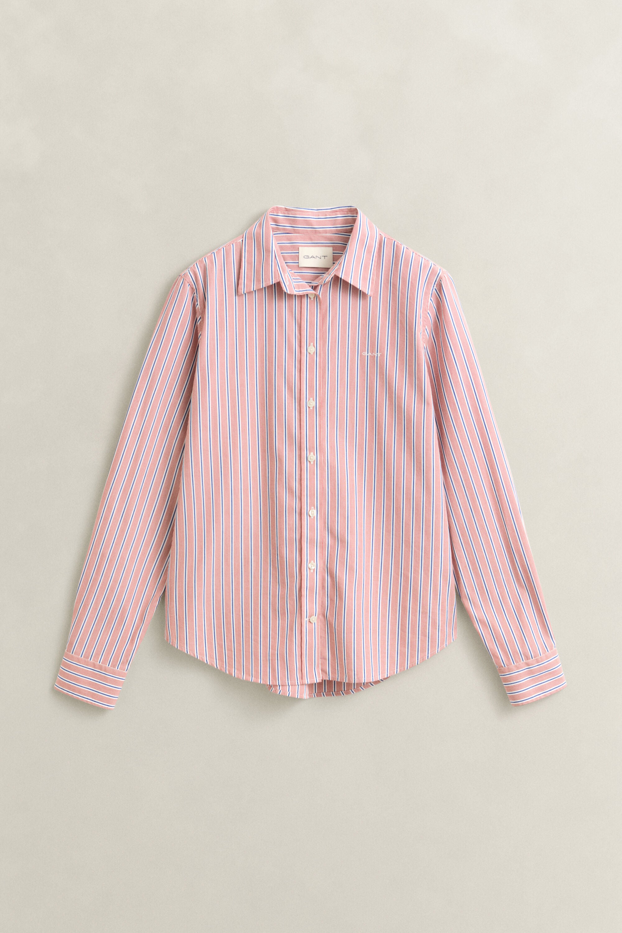 Regular Fit Striped Classic Poplin Shirt