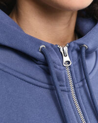 Tonal Shield Zip Hoodie