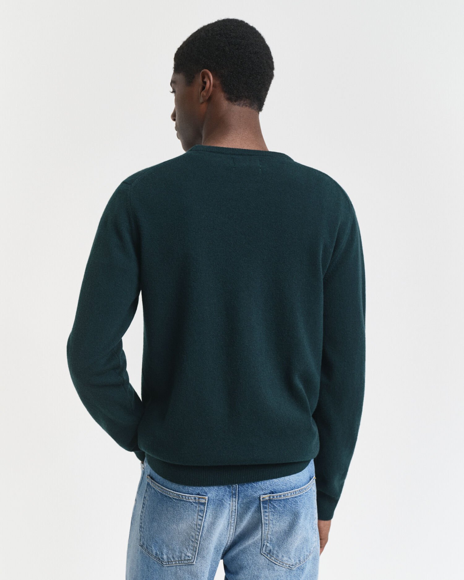 Superfine Lambswool Crew Neck Sweater