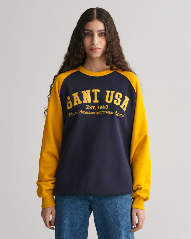 GANT USA Crew Neck Sweatshirt