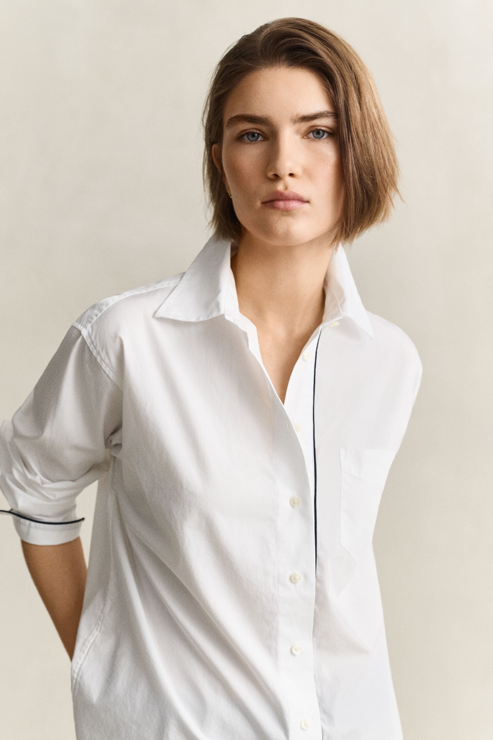 Piping Detail Shirt