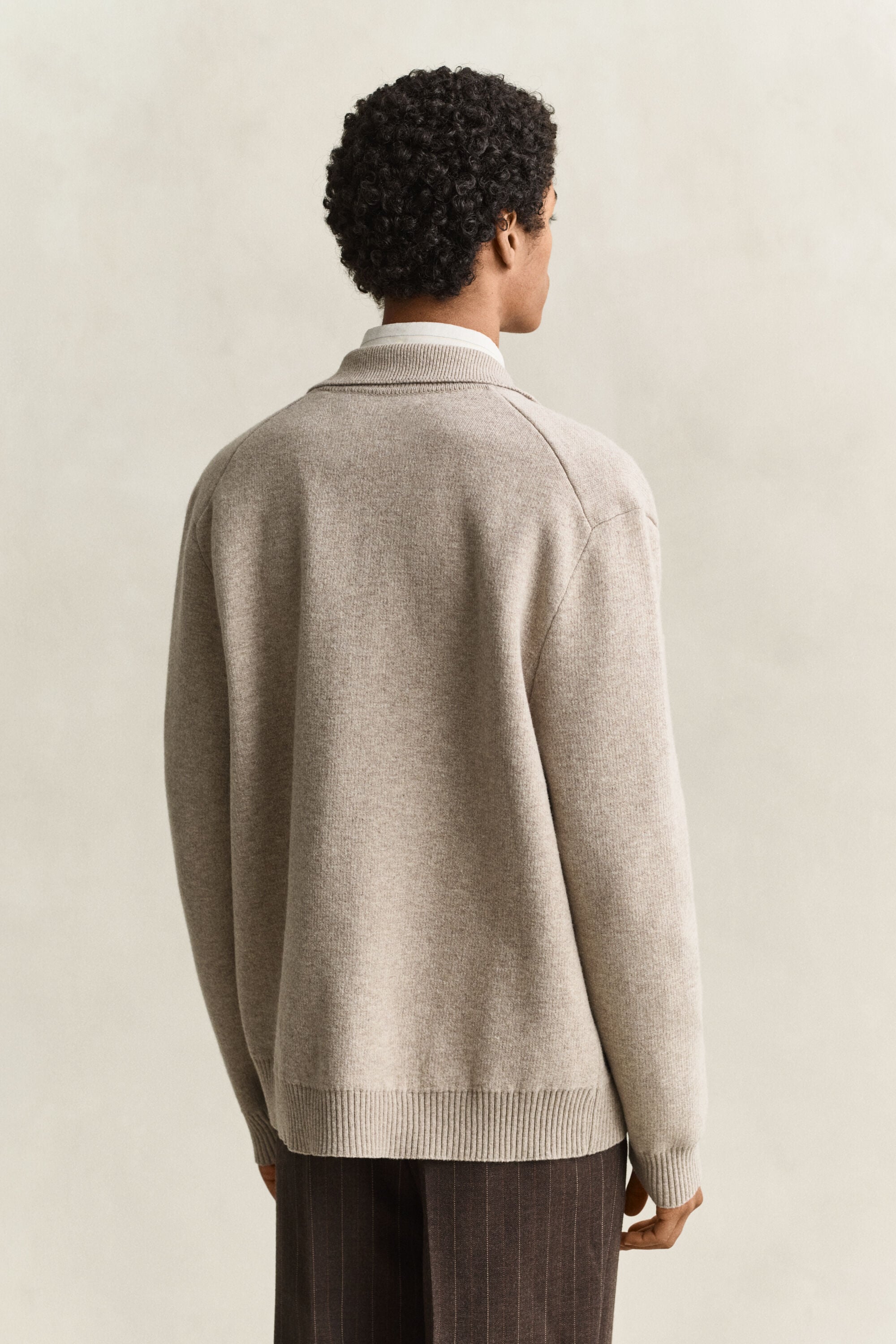 Double Knitted Overshirt