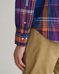 Regular Fit Colorful Madras Shirt