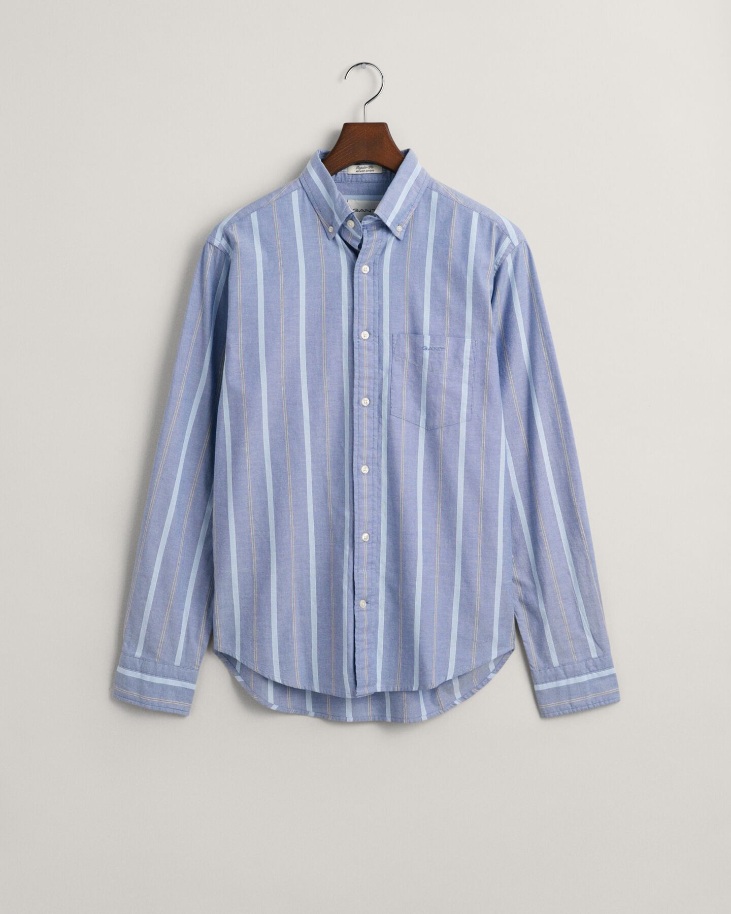 Regular Fit Striped Archive Oxford Shirt 