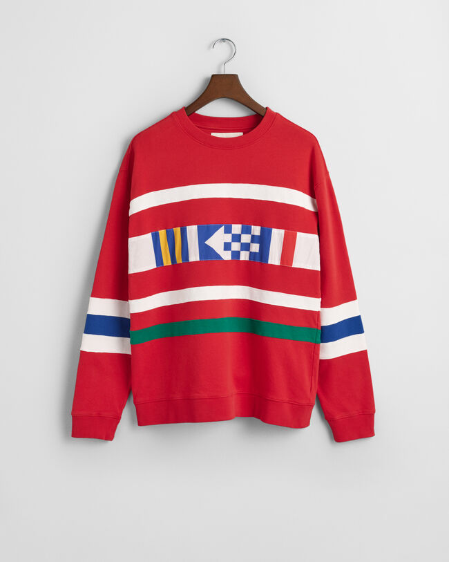 Panel Crew Neck Sweatshirt