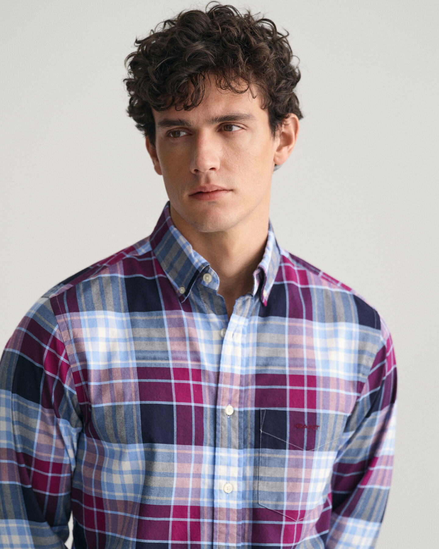 Regular Fit Checked Archive Oxford Shirt