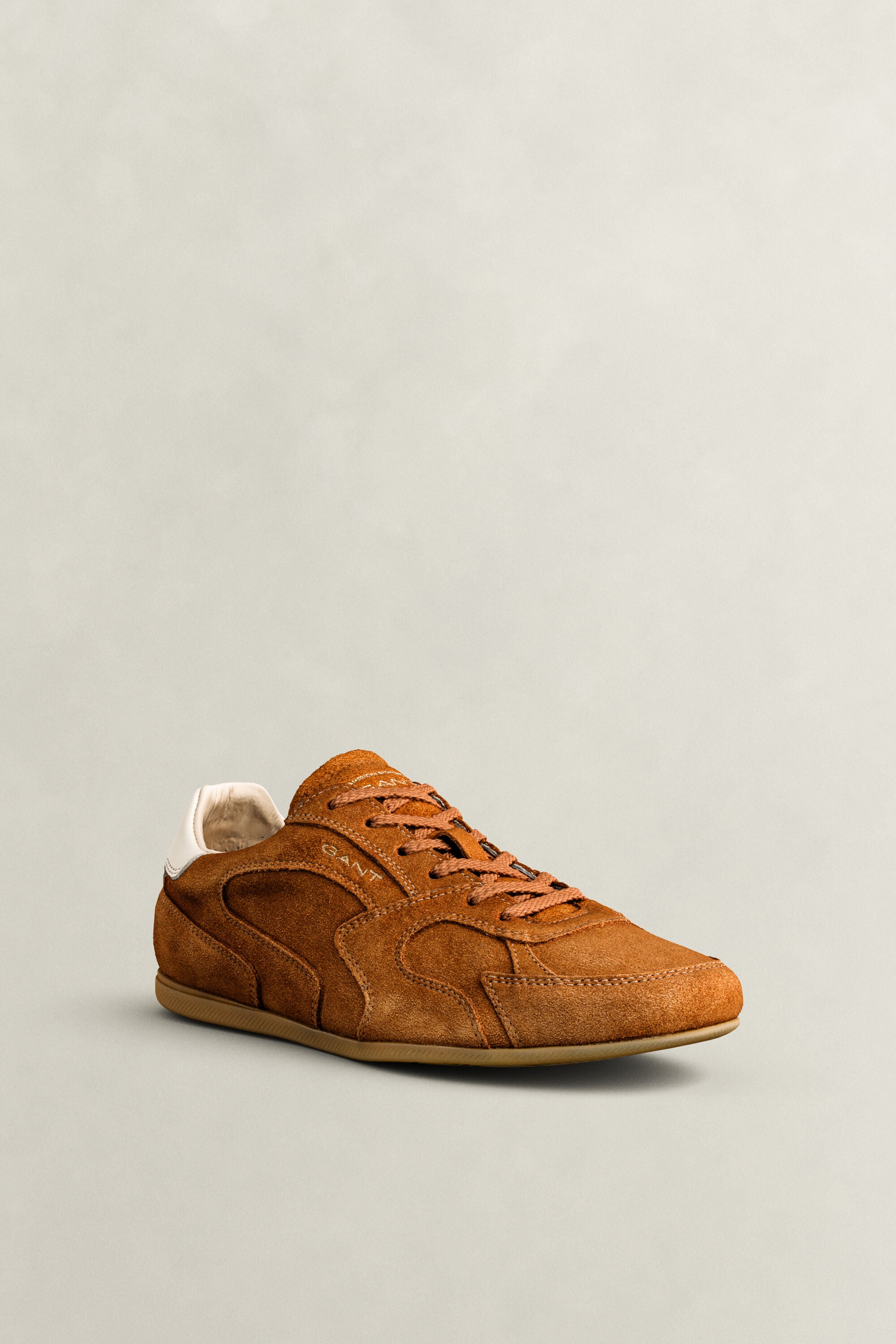 Sperly Suede Sneakers — COGNAC BROWN