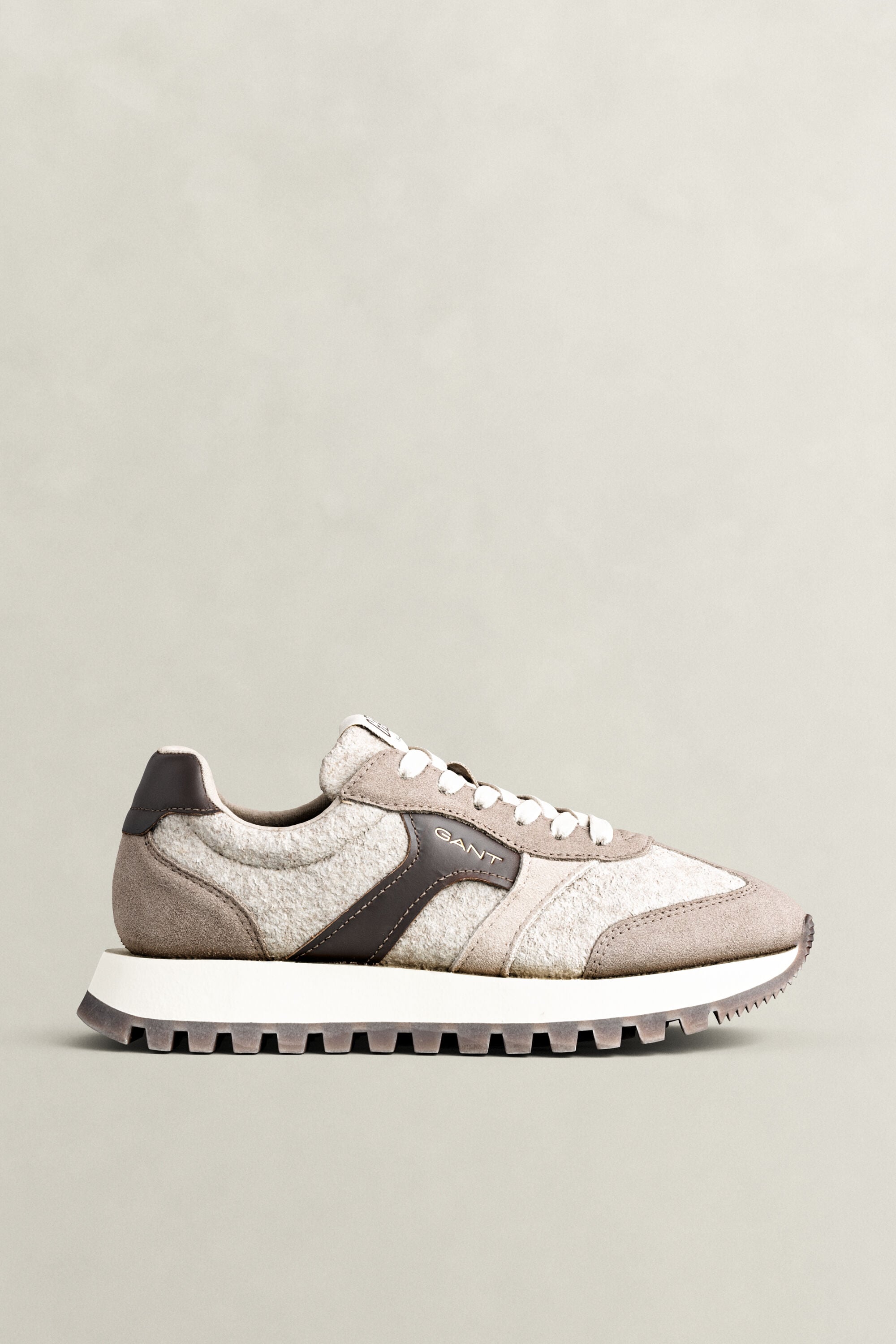 Caffay Wool Suede Sneakers