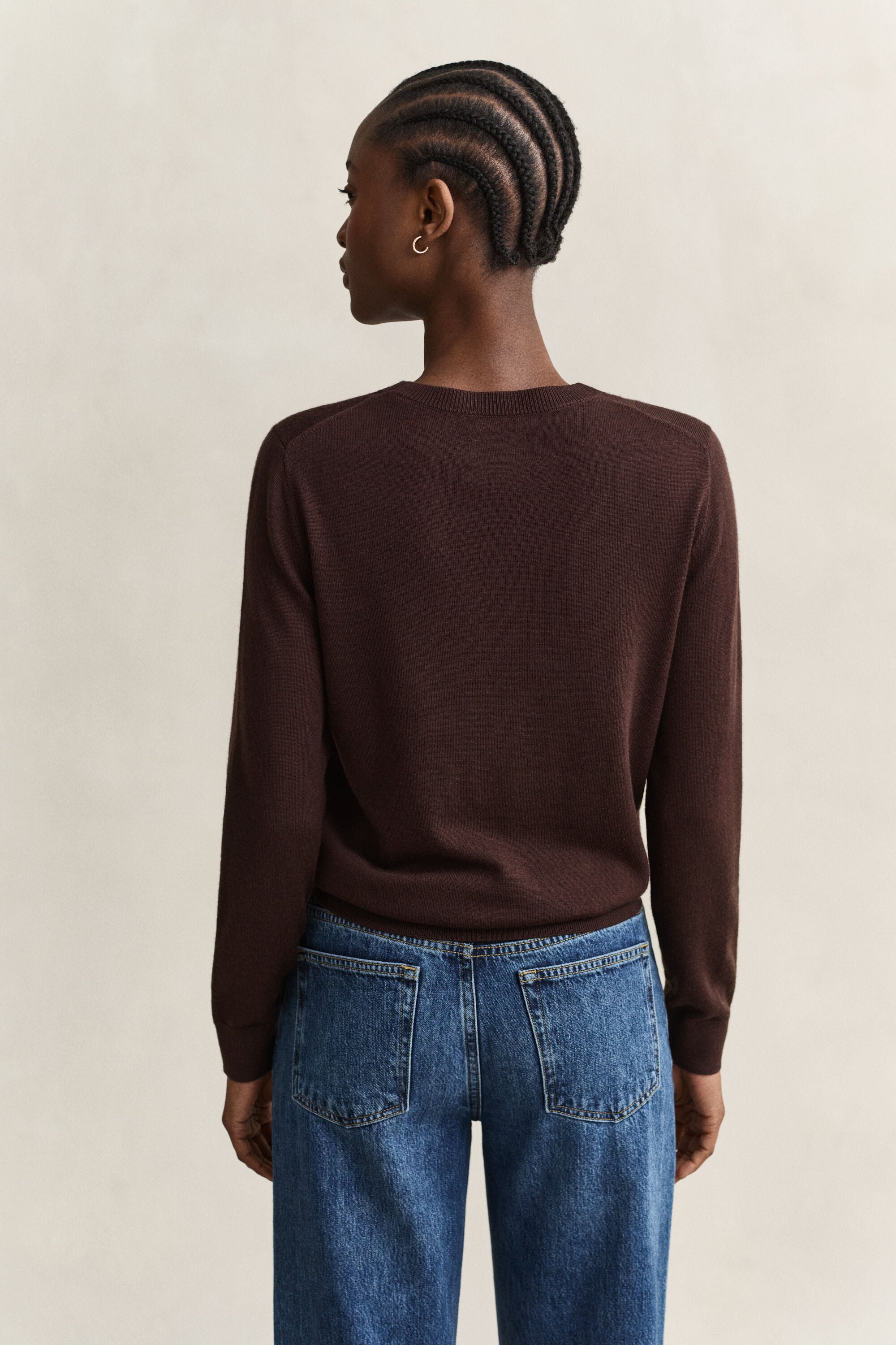 Extra Fine Merino Wool Crew Neck Sweater