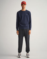 Waffle Crew Neck Sweatshirt