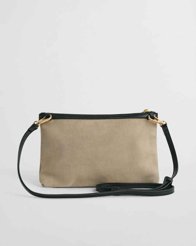 Suede Crossbody Bag