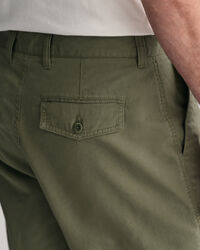Regular Fit Cotton Linen Shorts