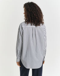 Relaxed Fit Classic Striped Poplin Shirt