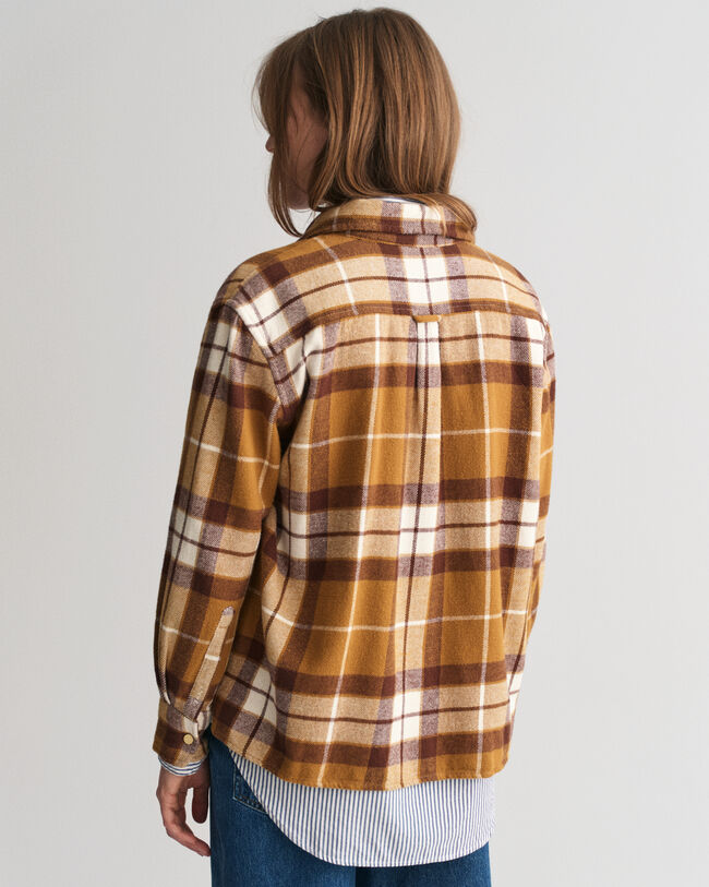 Checked Flannel Overshirt