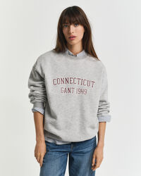 Printed Crew Neck Sweatshirt