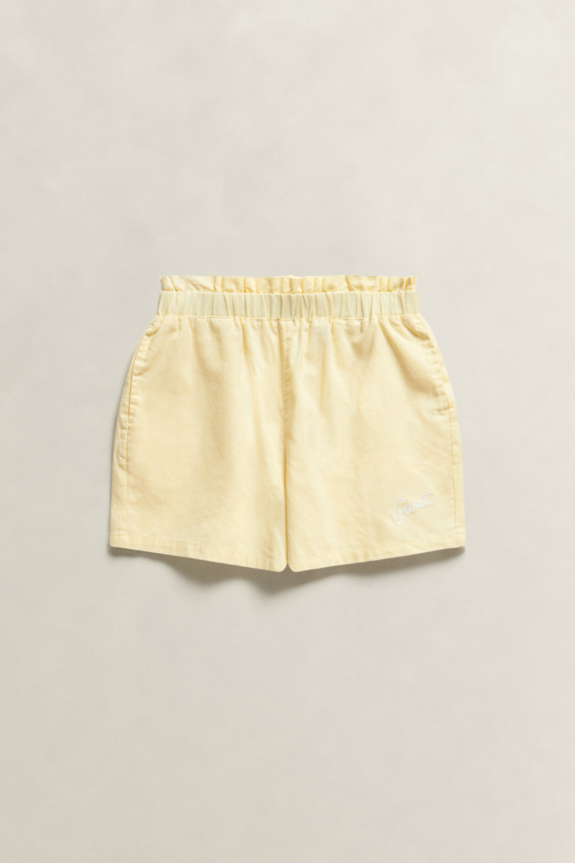 Teen Girls Paperbag Waist Shorts
