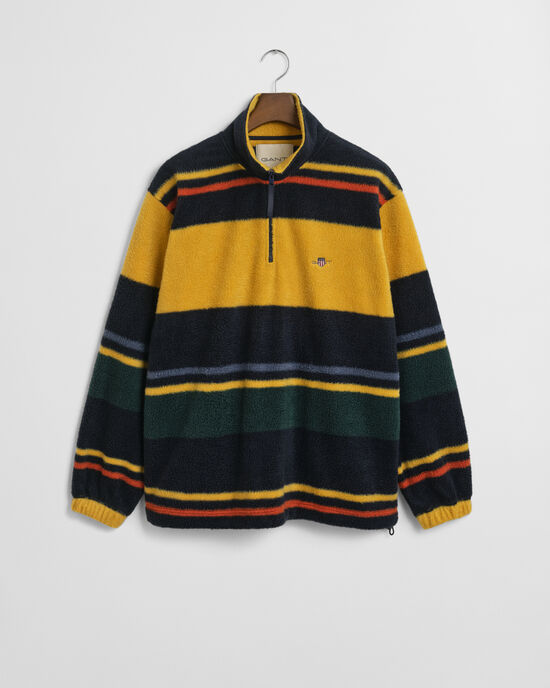 Striped Fleece Sweatshirt