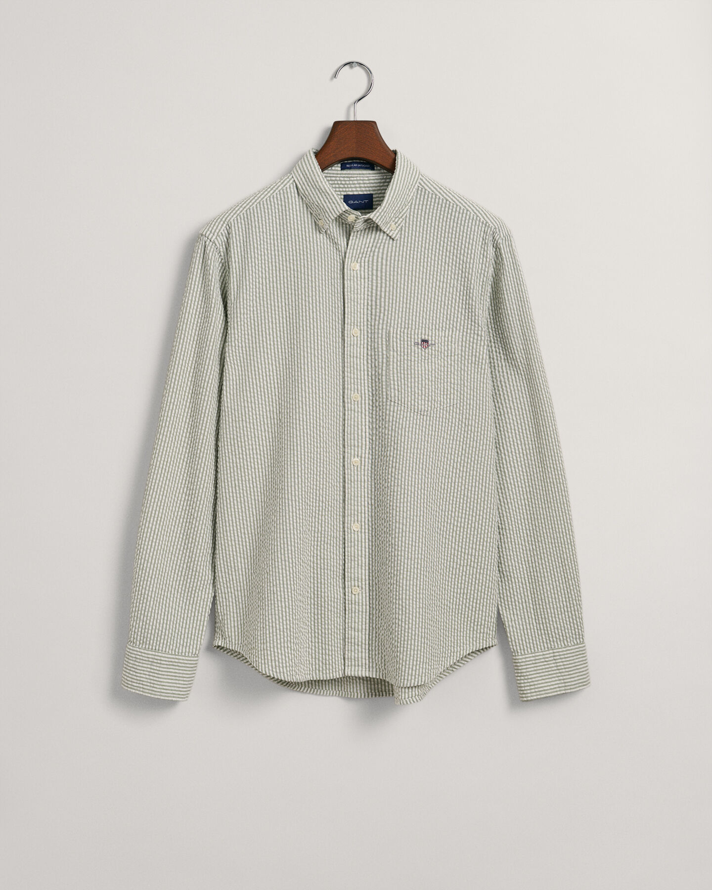 Regular Fit Seersucker Shirt