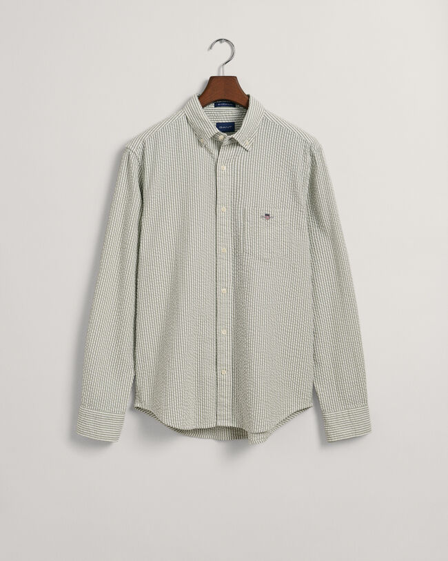 Regular Fit Seersucker Shirt