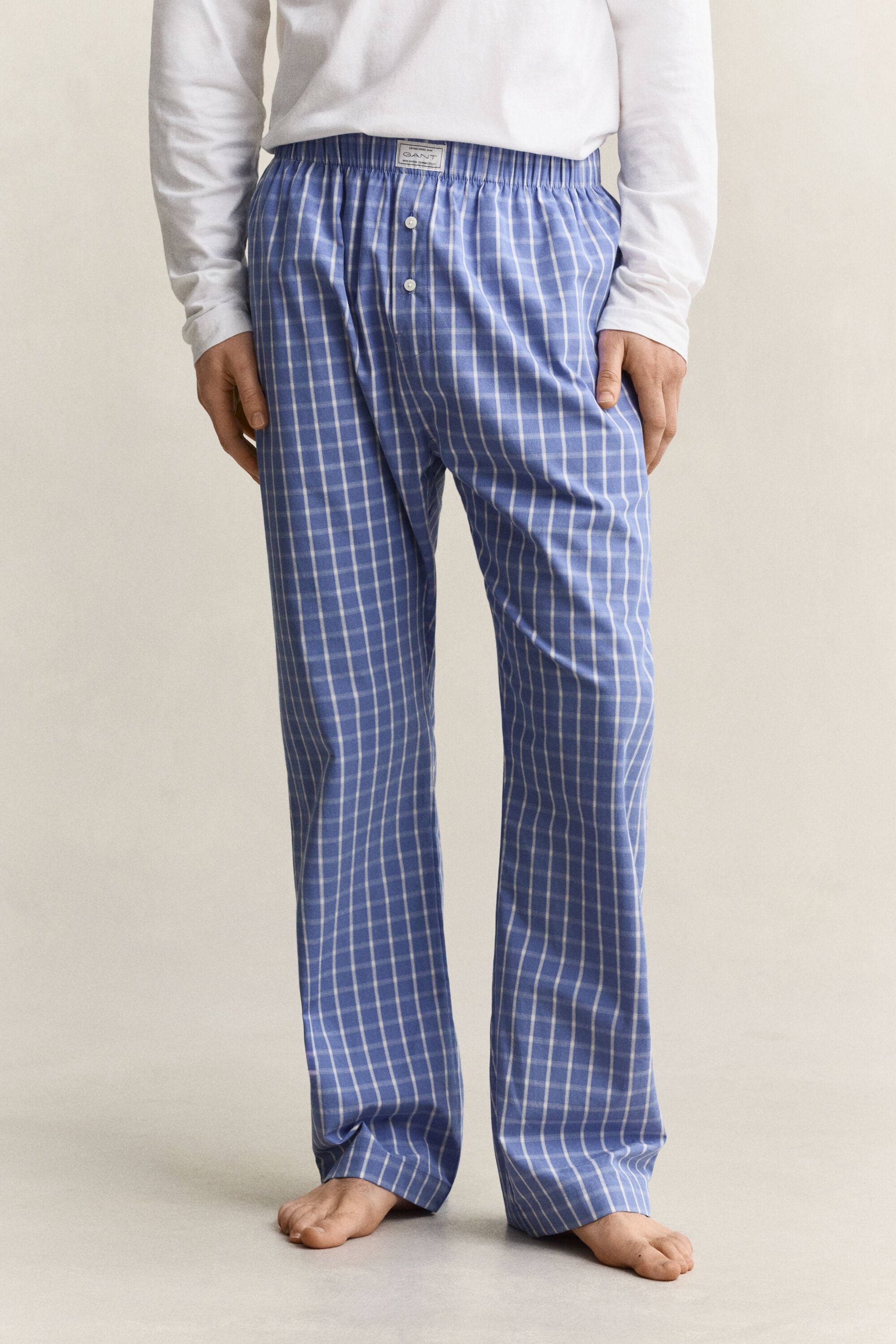 Checked Pajama Pants