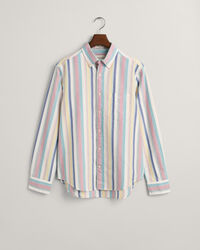 Regular Fit Multi Stripe Oxford Shirt