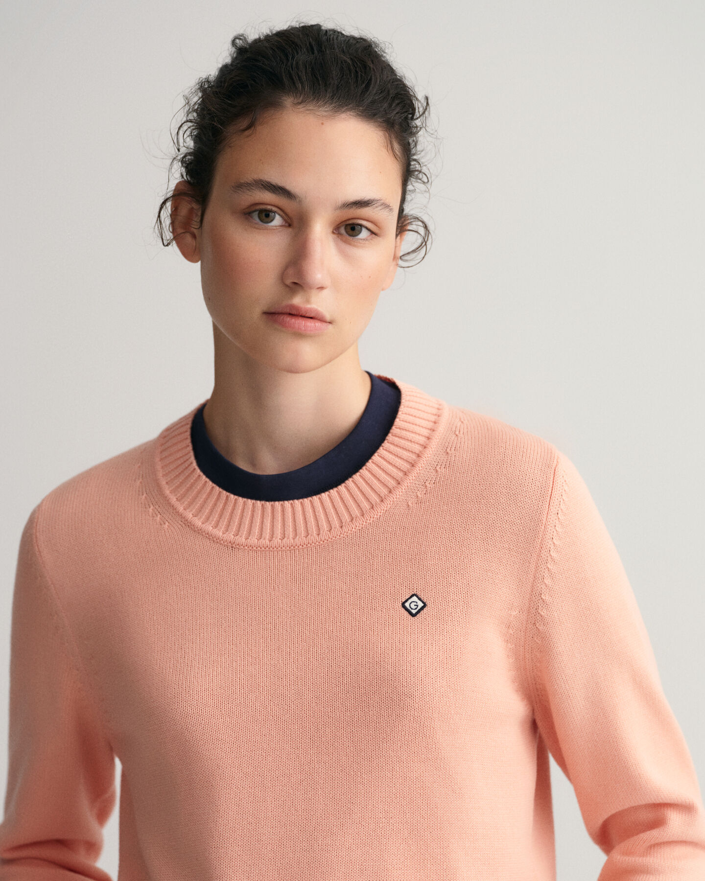 Icon G Cotton Crew Neck Sweater