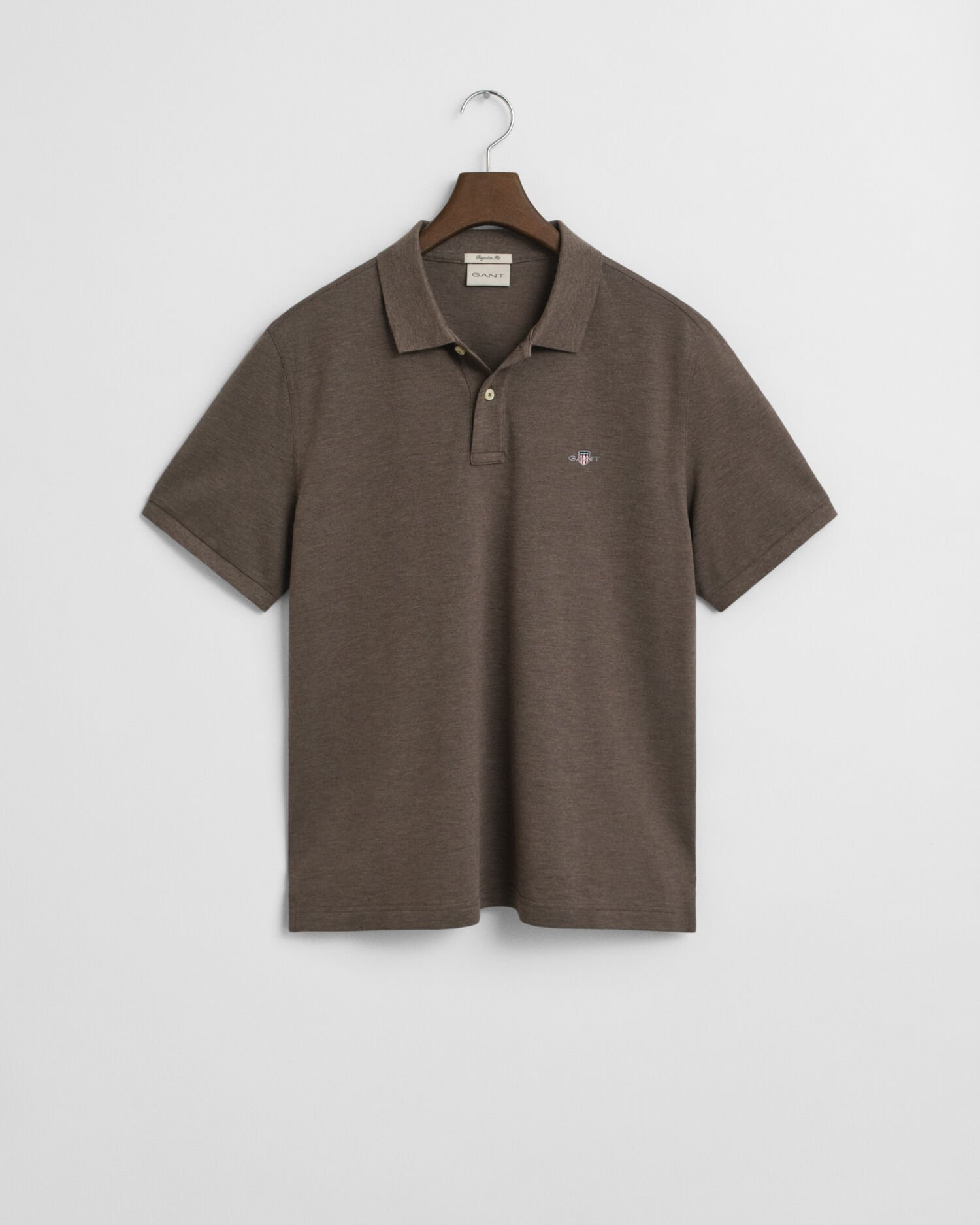 Regular Fit Shield Piqué Polo Shirt