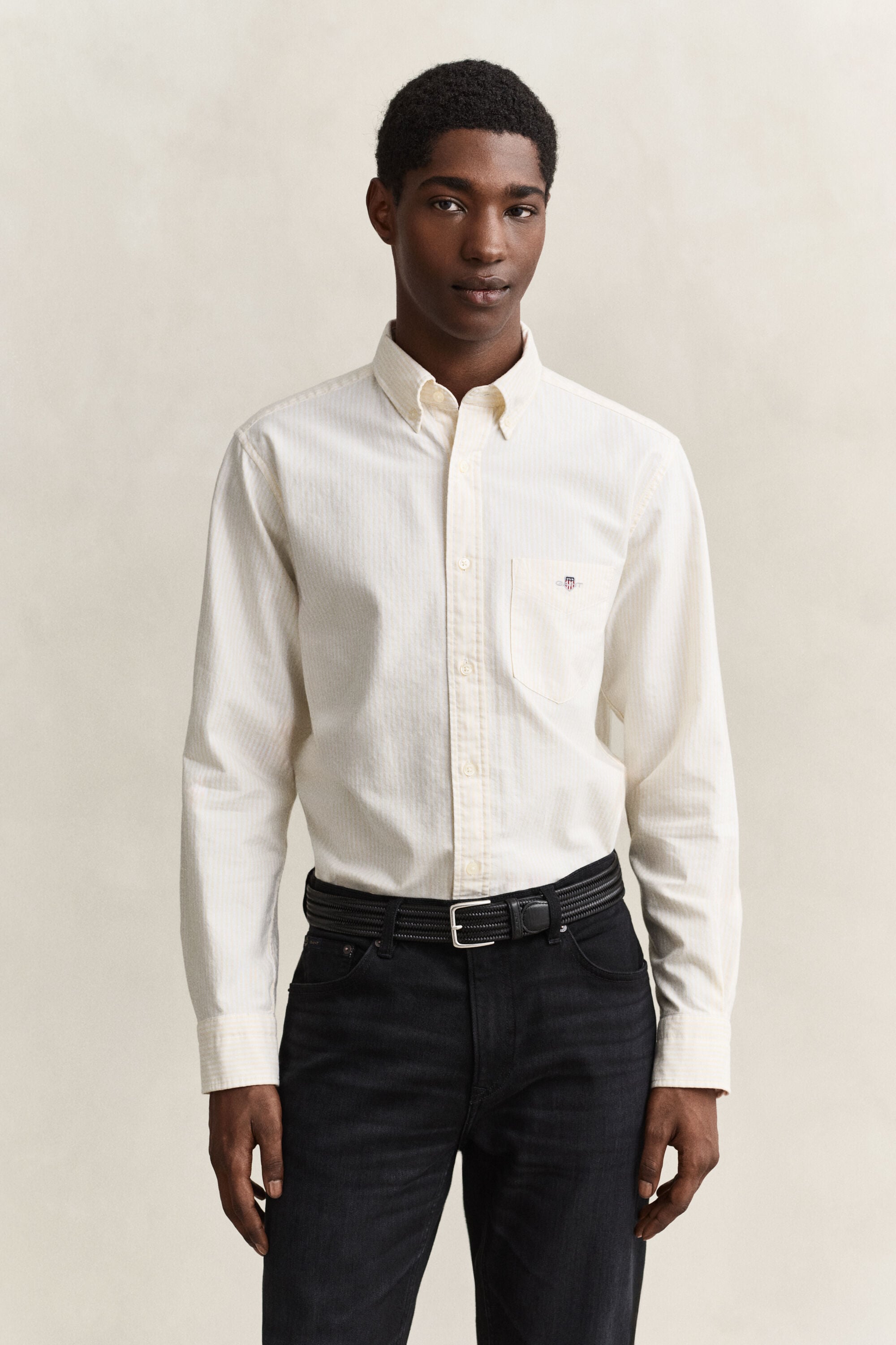 Banker Stripe Classic Oxford Shirt