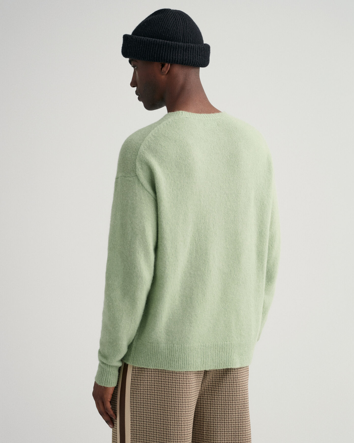 Alpaca Blend Crew Neck Sweater