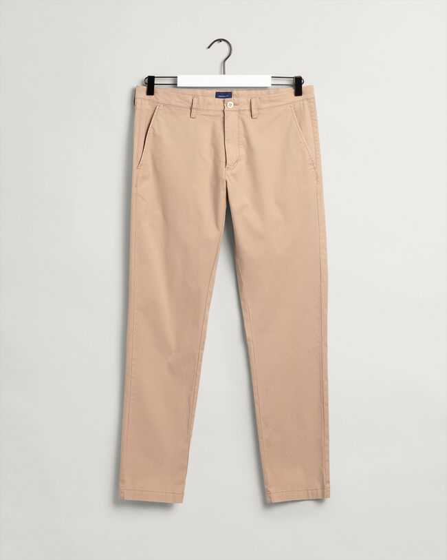 Hallden Slim Fit Sunfaded Chinos
