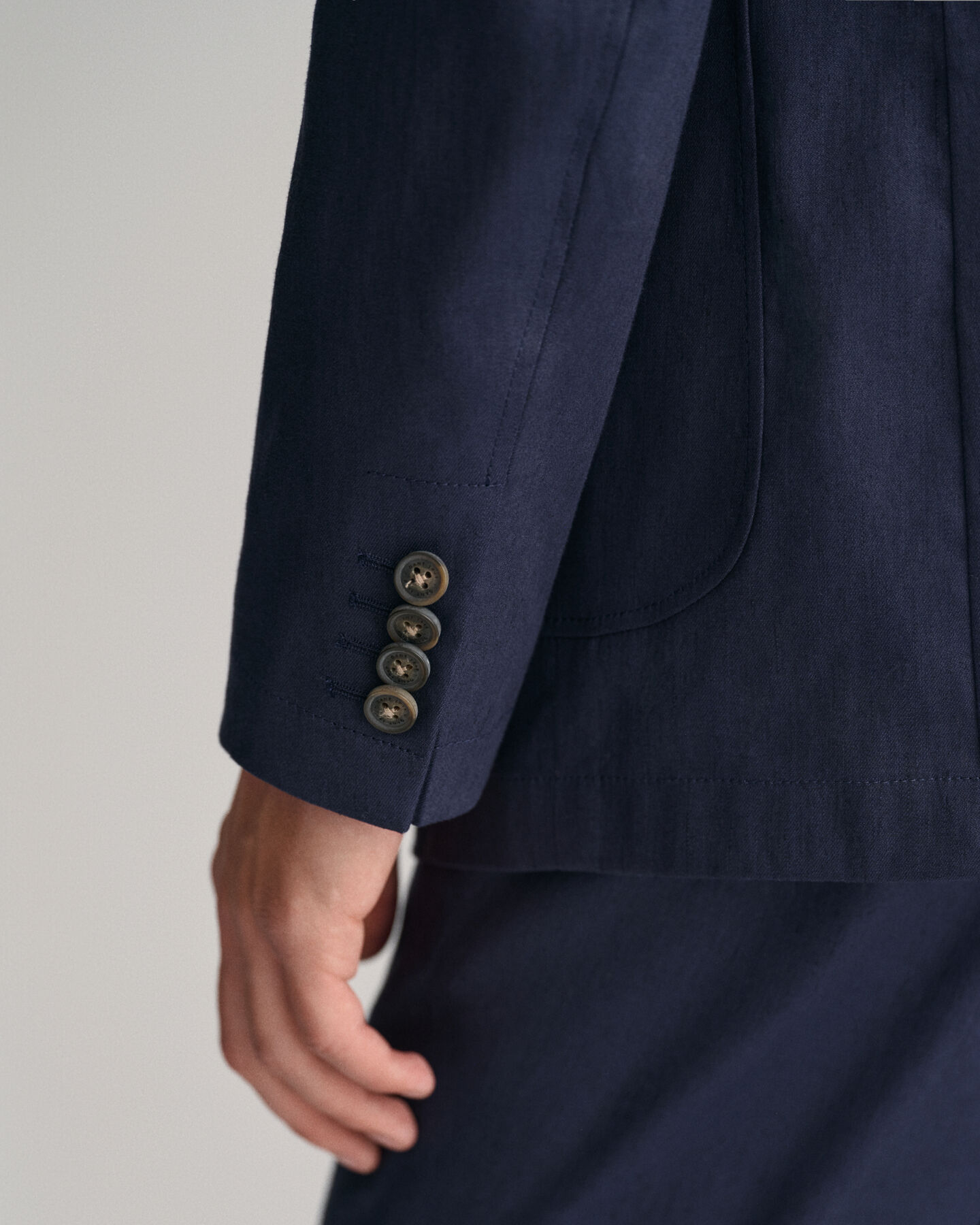 Cotton Linen Suit Blazer