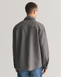 Wool Blend Overshirt