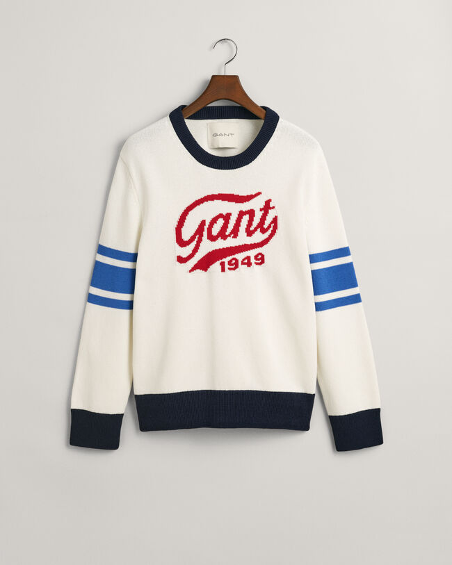GANT Varsity Crew Neck Sweater