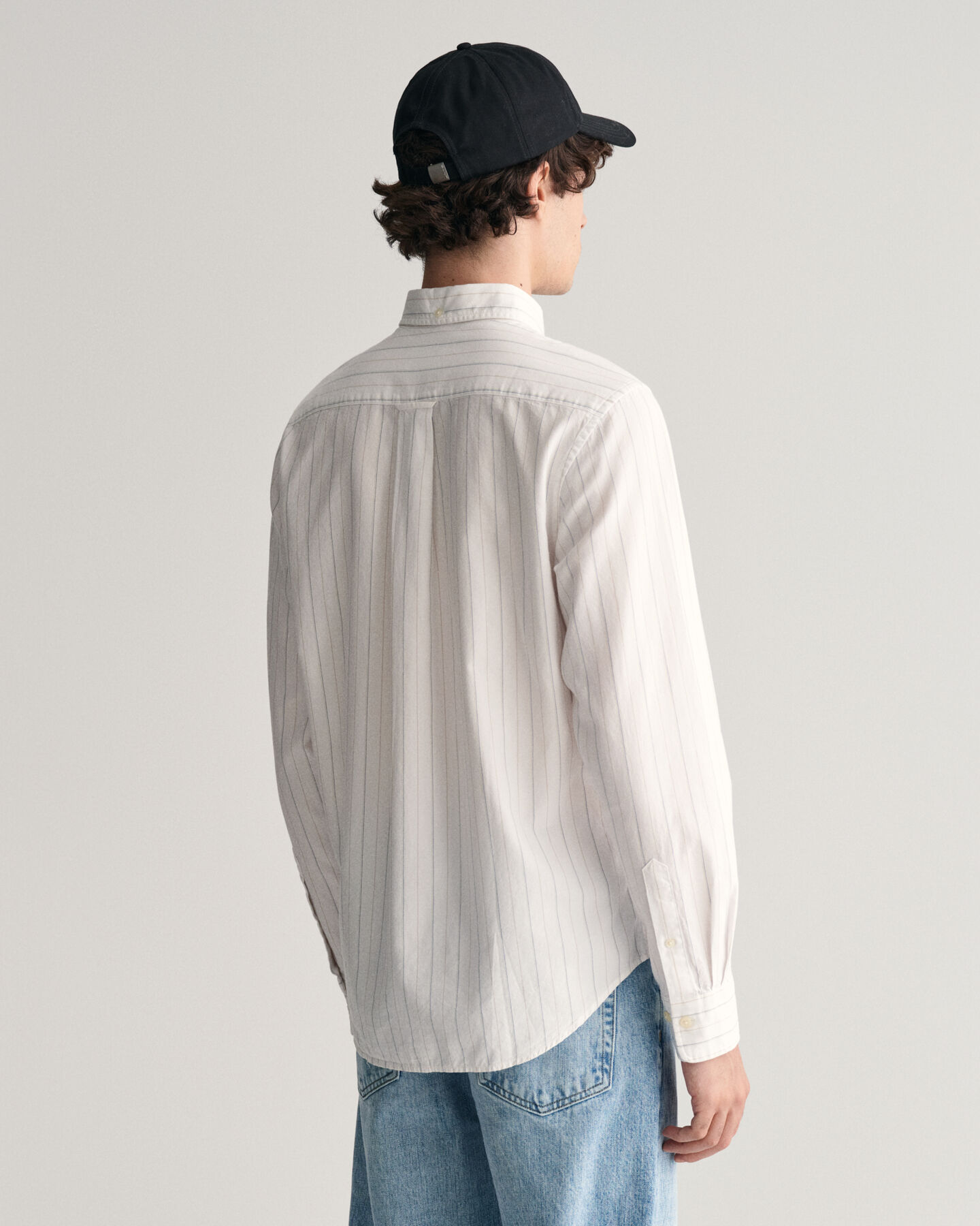 Regular Fit Striped Archive Oxford Shirt