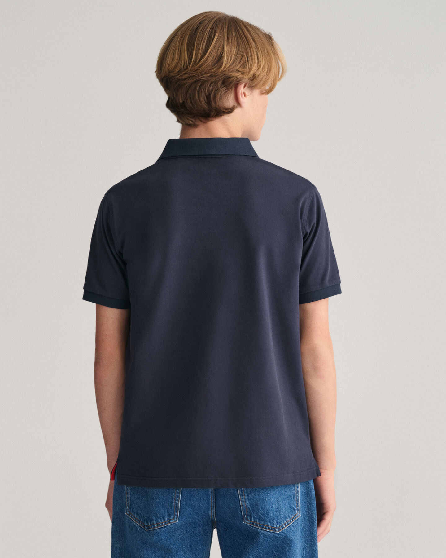 Teens Contrast Piqu&eacute; Polo Shirt