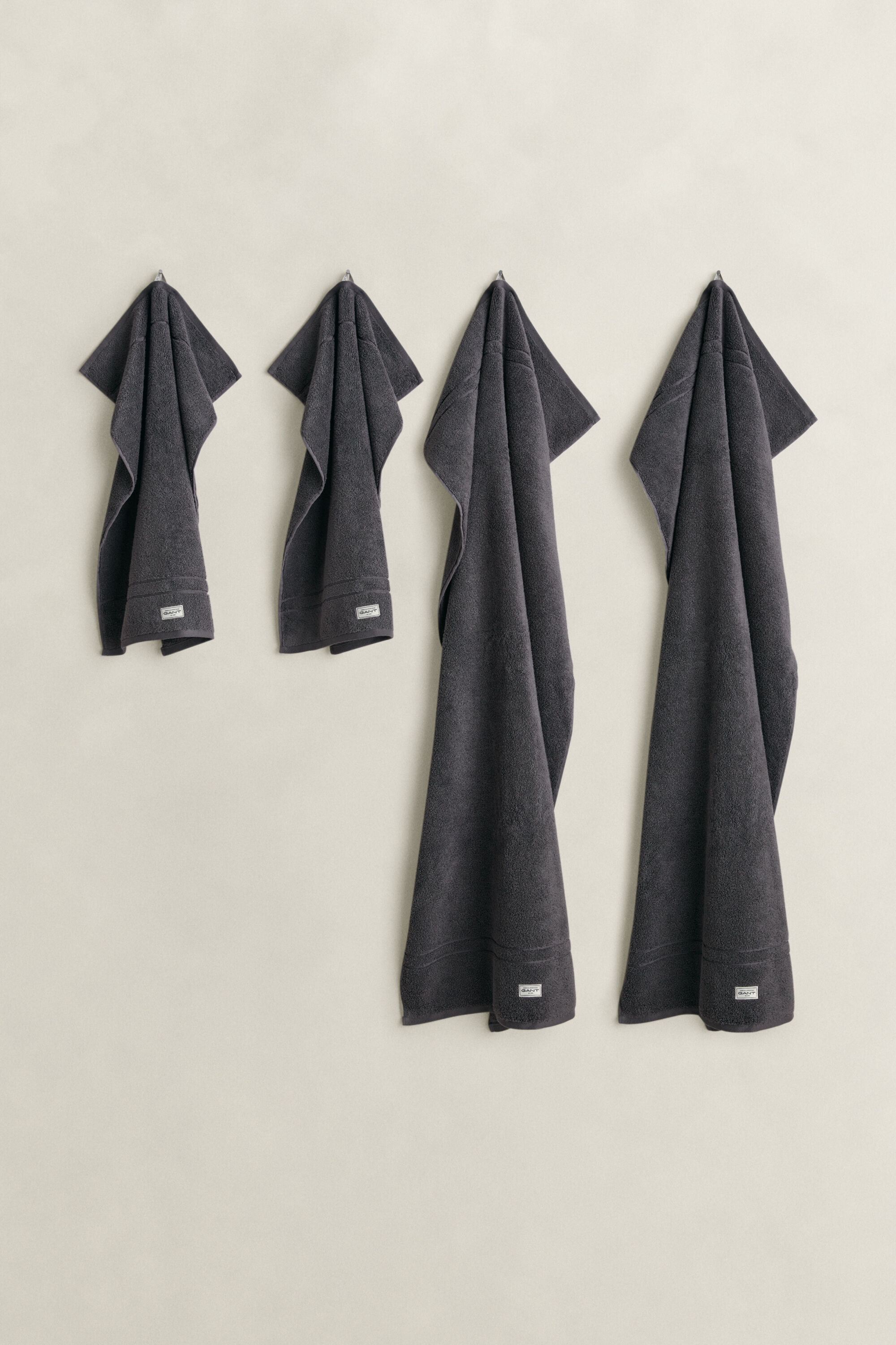 4-Pack Premium Towels — ANCHOR GREY