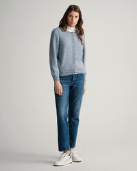 Sparkling Crew Neck Cardigan